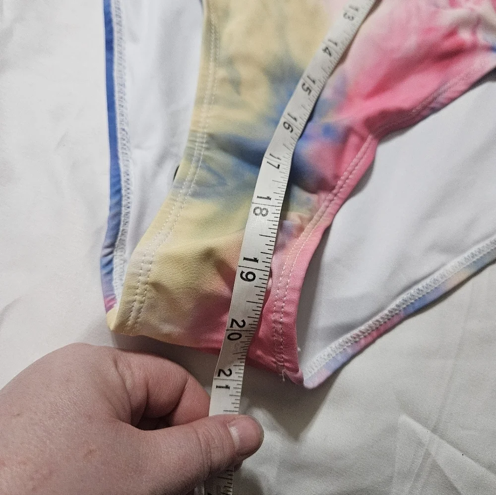 NWT! Marina West One Shoulder Tye Dye One Piece Swimsuit! - Picture 5 of 6